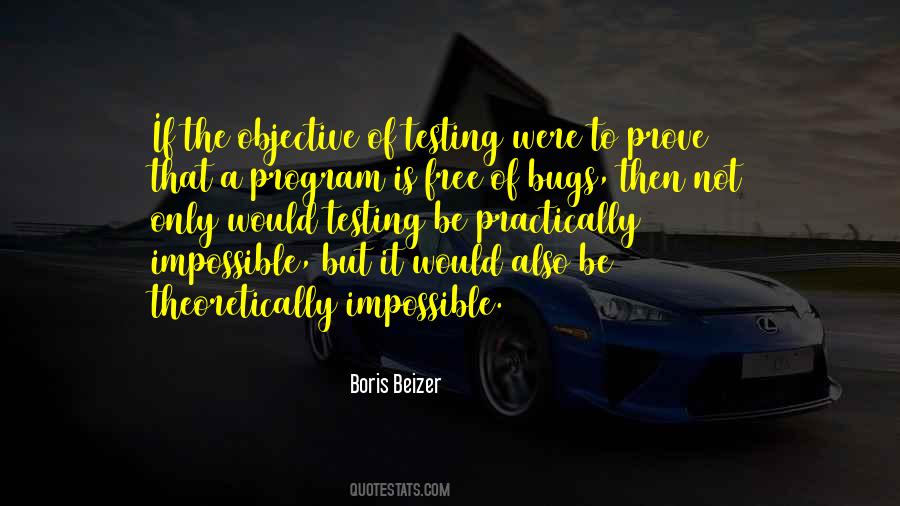 Boris Beizer Quotes #492743