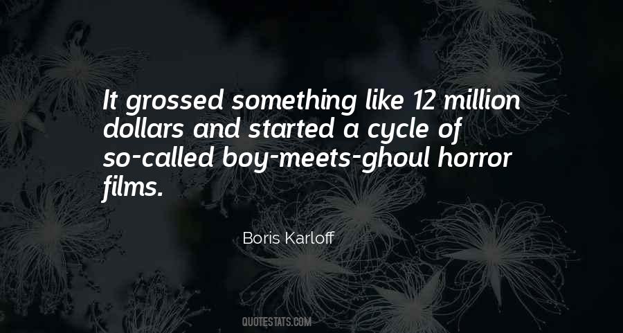 Boris Karloff Quotes #672504