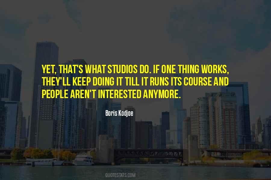 Boris Kodjoe Quotes #407712