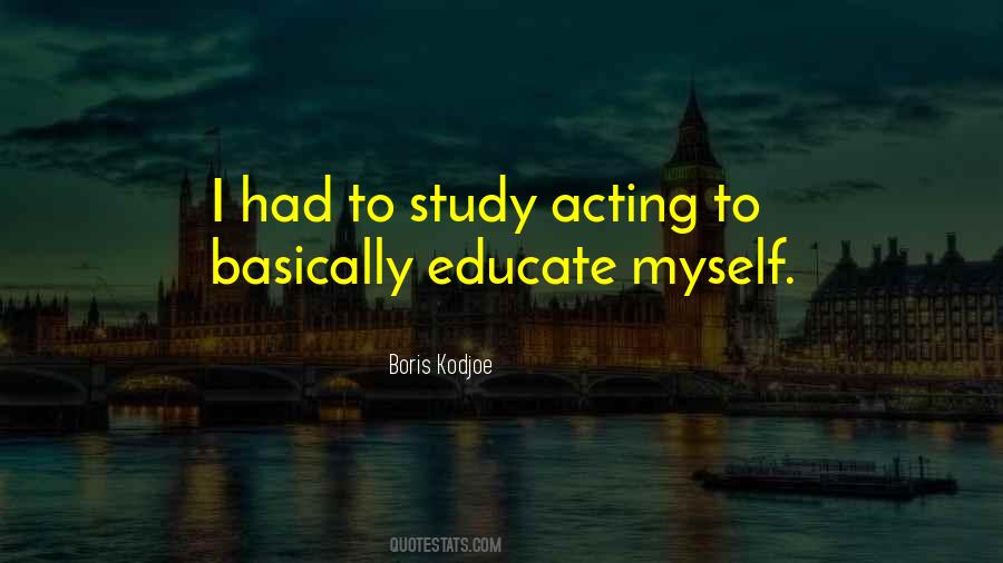 Boris Kodjoe Quotes #986032