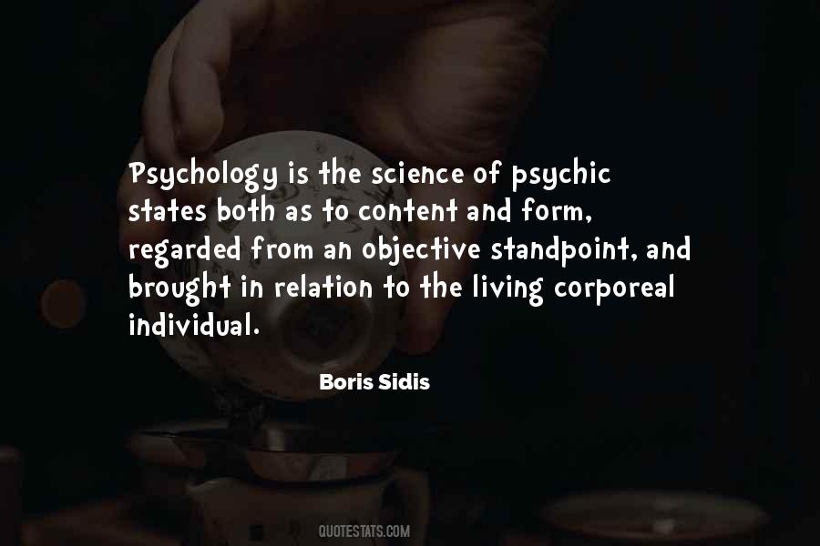 Boris Sidis Quotes #1615569