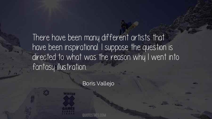 Boris Vallejo Quotes #1648994