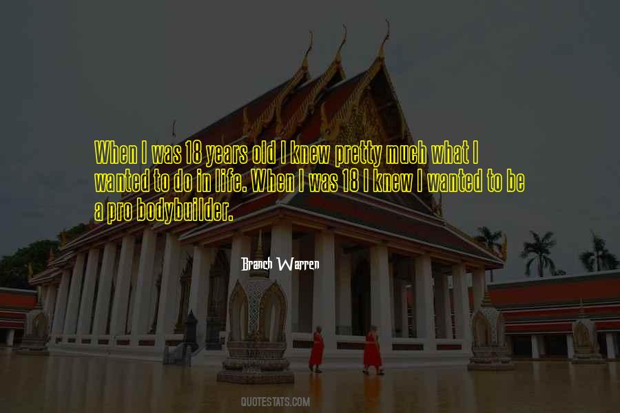 Branch Warren Quotes #660992