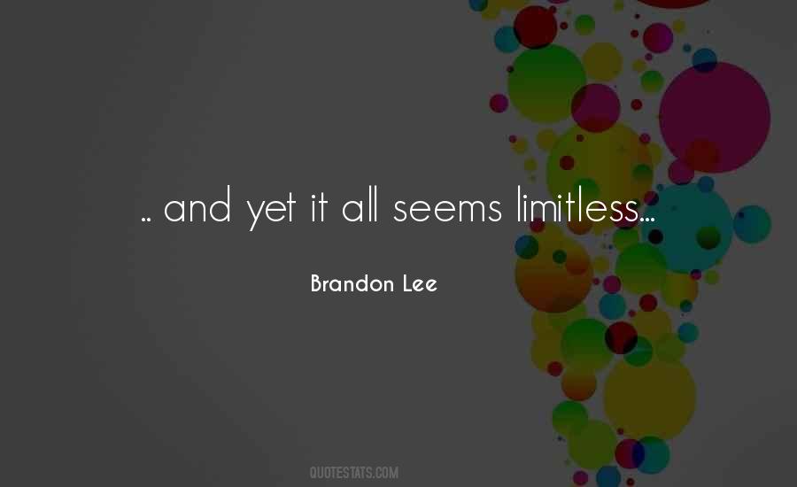 Brandon Lee Quotes #1351558