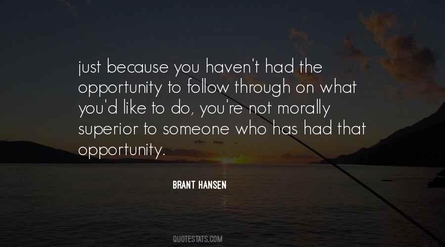 Brant Hansen Quotes #547055