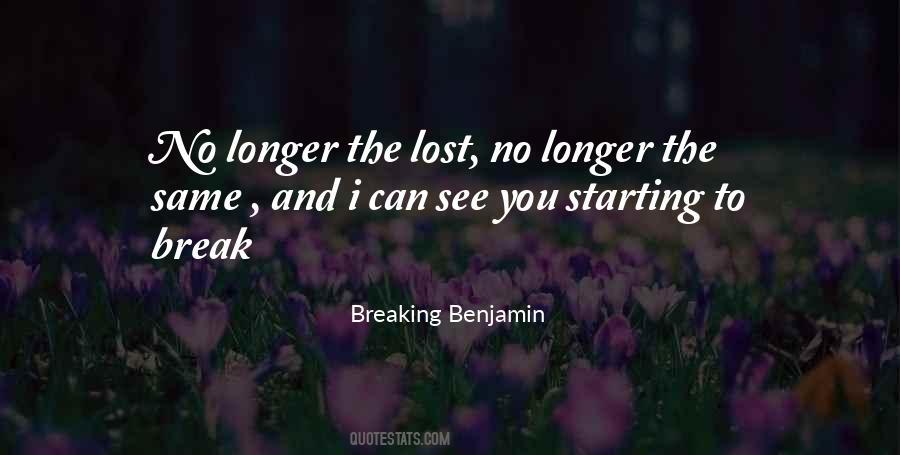 Breaking Benjamin Quotes #775804