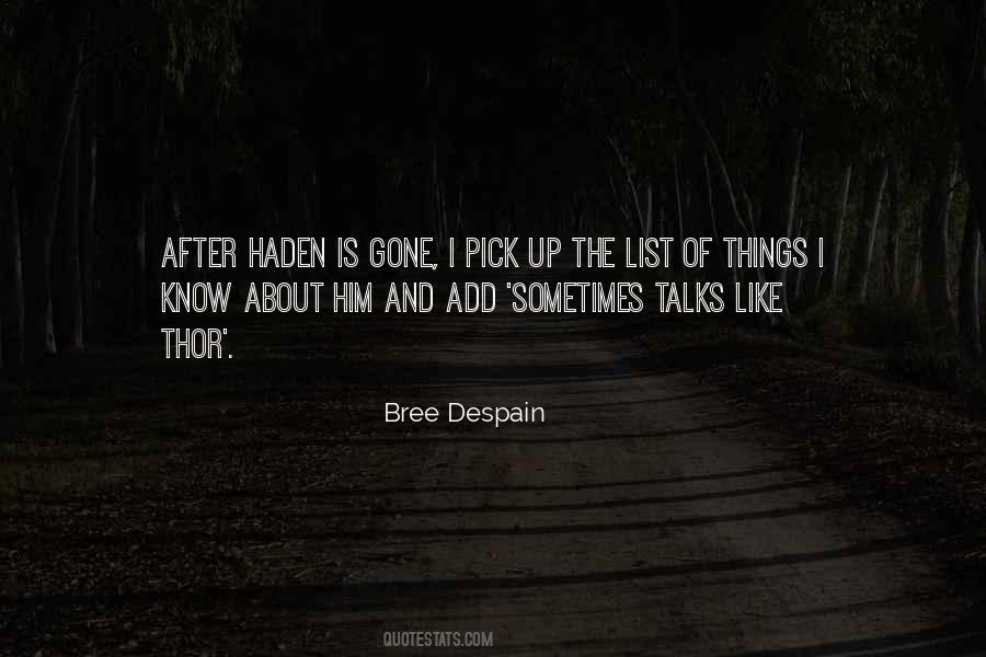 Bree Despain Quotes #1628706