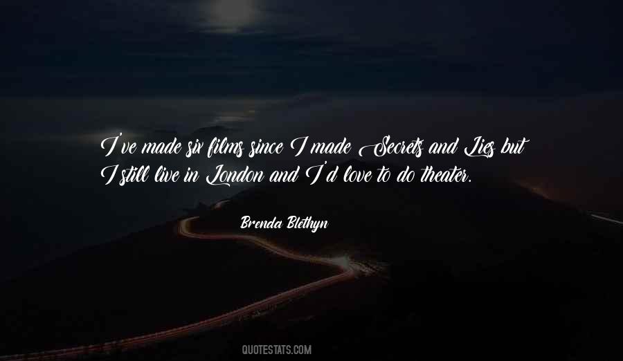 Brenda Blethyn Quotes #1681501