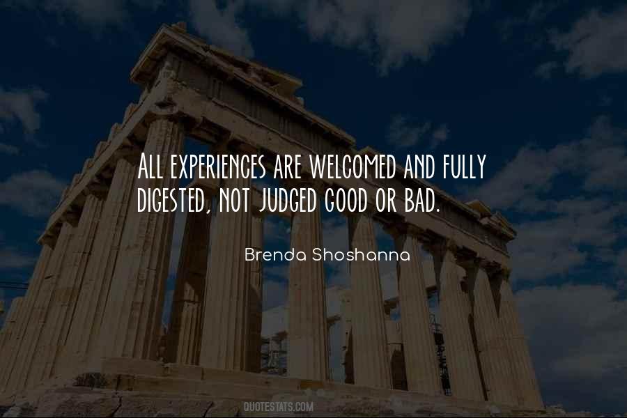 Brenda Shoshanna Quotes #1791709