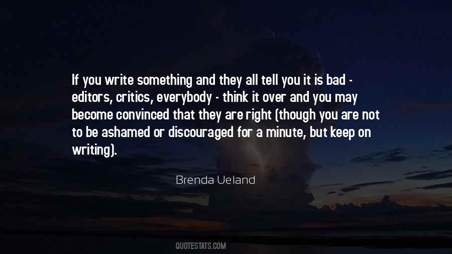 Brenda Ueland Quotes #1512790