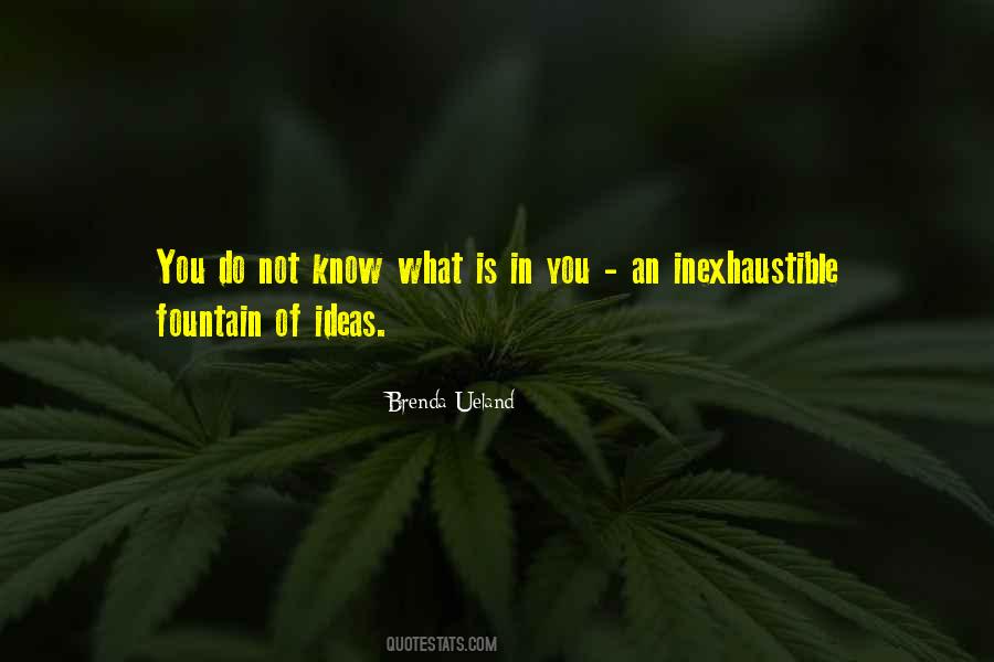 Brenda Ueland Quotes #155247