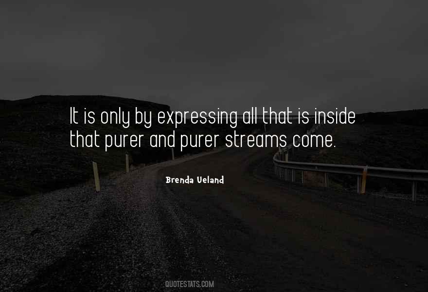 Brenda Ueland Quotes #1805254