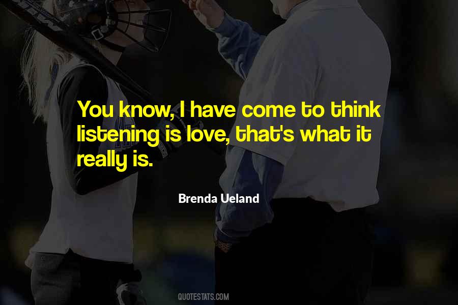 Brenda Ueland Quotes #383517