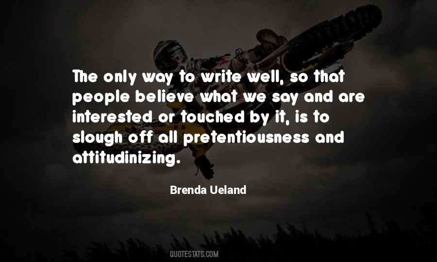 Brenda Ueland Quotes #993476