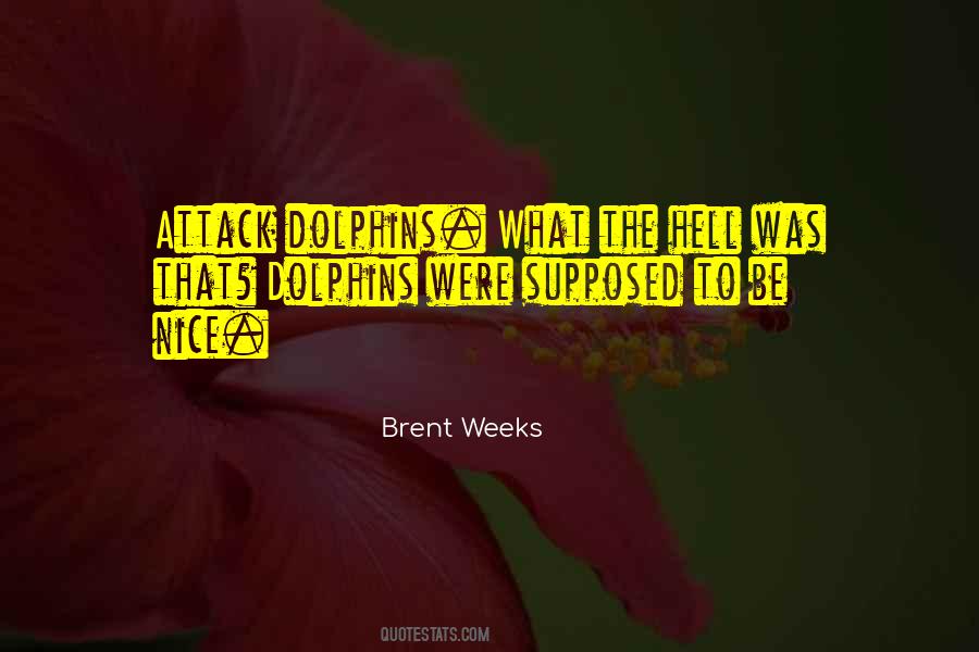 Brent Weeks Quotes #171404
