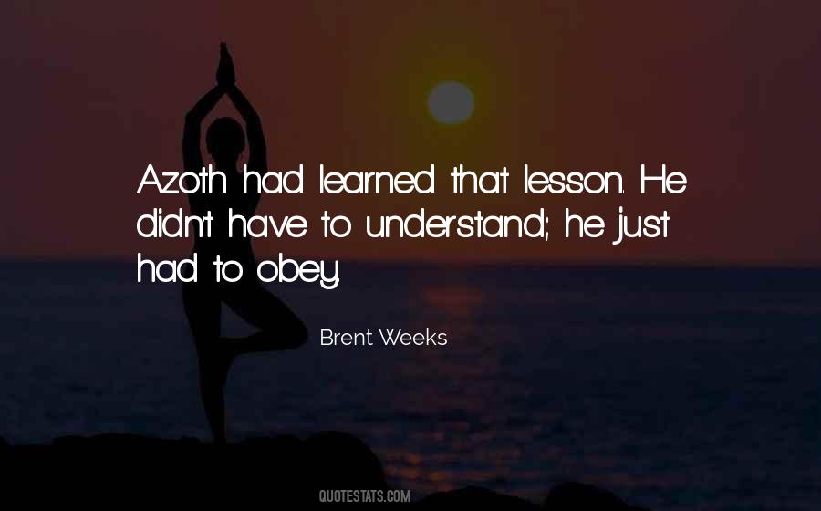 Brent Weeks Quotes #597077