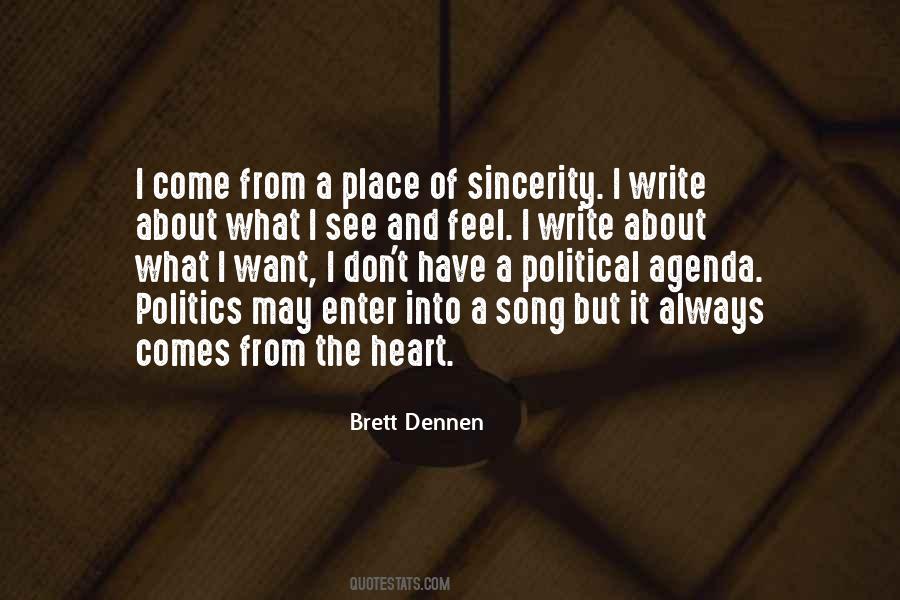 Brett Dennen Quotes #1728115