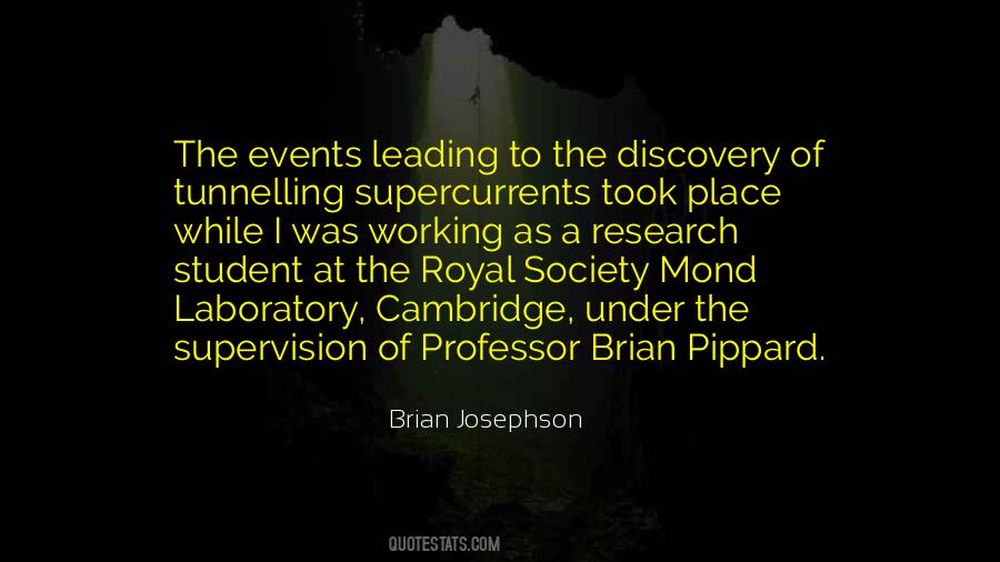 Brian Josephson Quotes #1807520