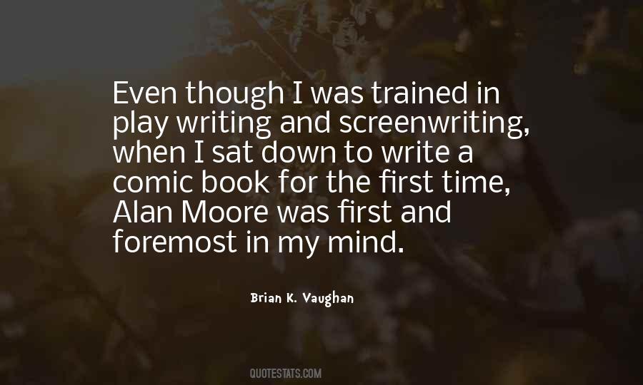 Brian K Vaughan Quotes #372712