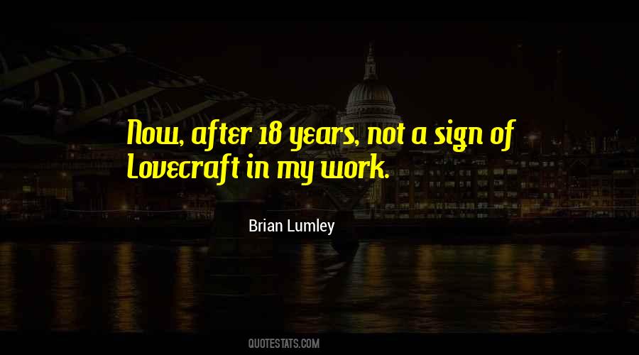 Brian Lumley Quotes #1082764