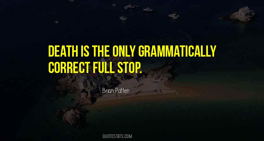 Brian Patten Quotes #253892