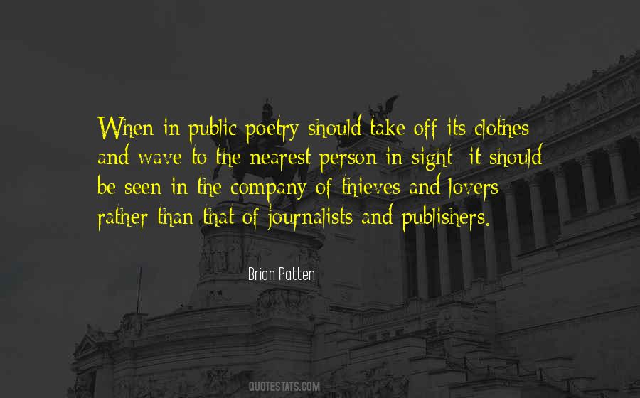 Brian Patten Quotes #262840