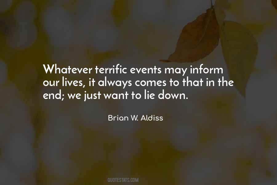 Brian W. Aldiss Quotes #1129327