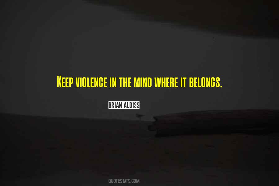 Brian W. Aldiss Quotes #1683284