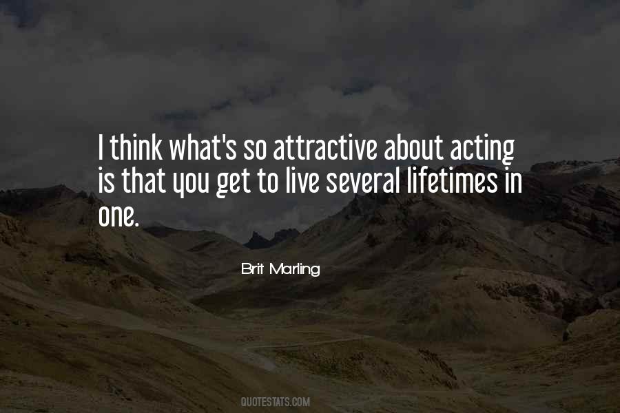Brit Marling Quotes #1440702