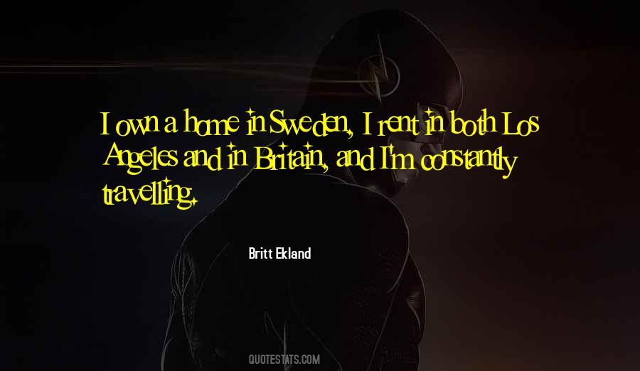 Britt Ekland Quotes #340505
