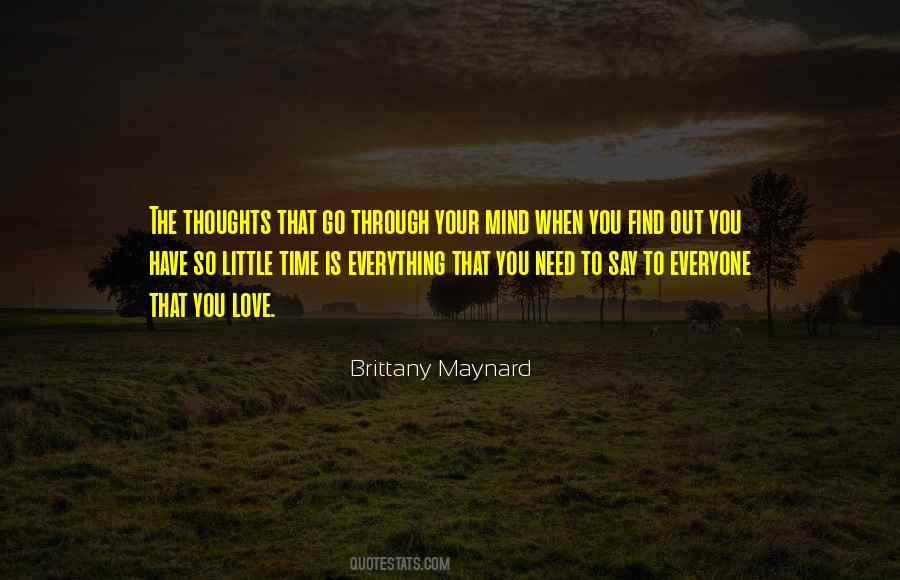 Brittany Maynard Quotes #1673900