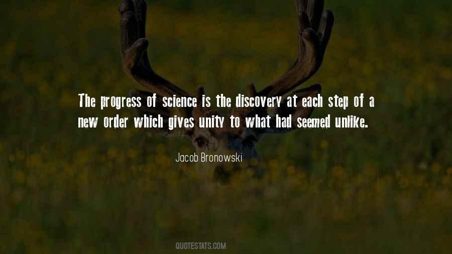 Bronowski Quotes #110609