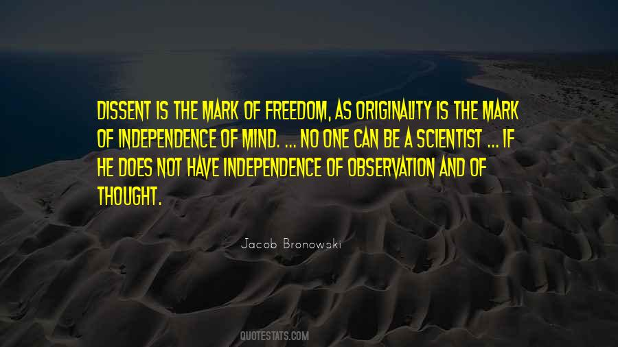 Bronowski Quotes #1643178