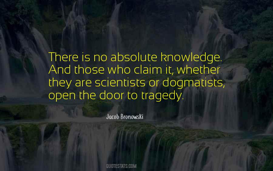 Bronowski Quotes #766862