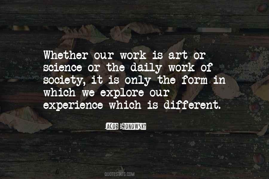 Bronowski Quotes #983129