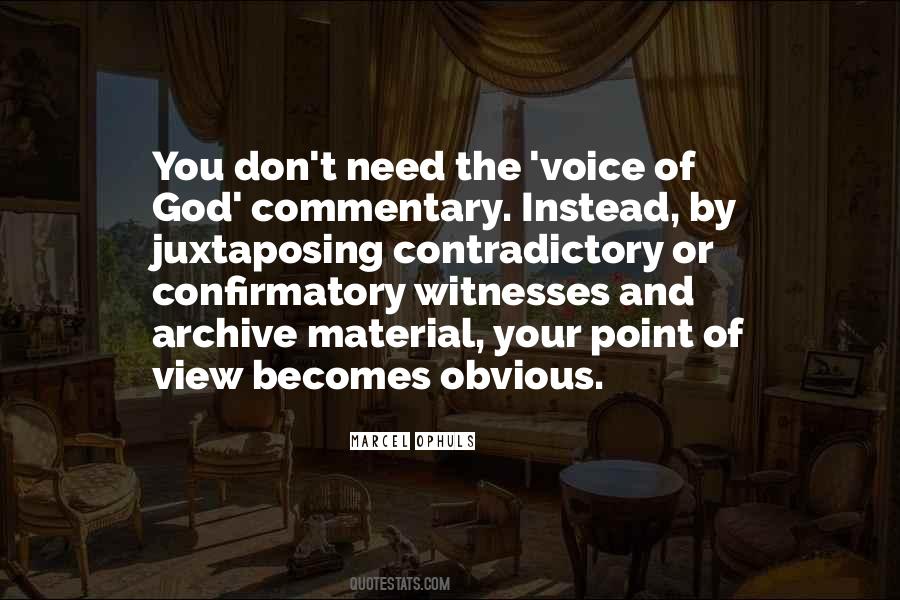 Quotes About Point Of View #1666094
