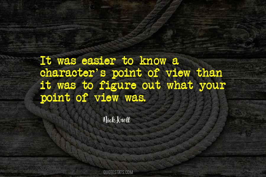 Quotes About Point Of View #1715287