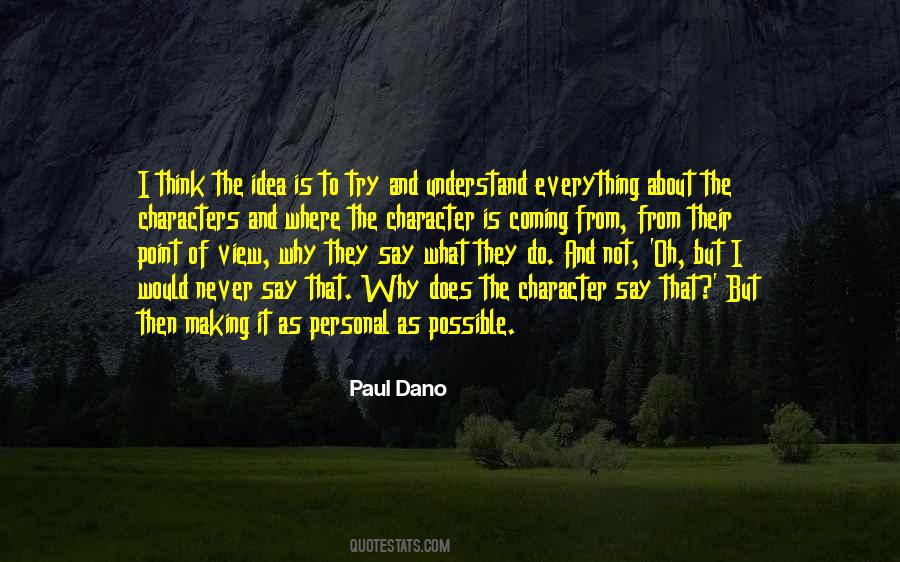 Quotes About Point Of View #1727165