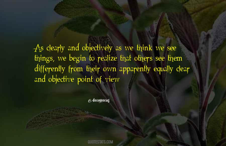 Quotes About Point Of View #1730583