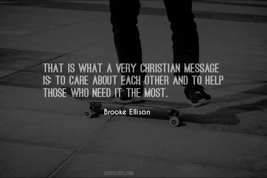 Brooke Ellison Quotes #180561
