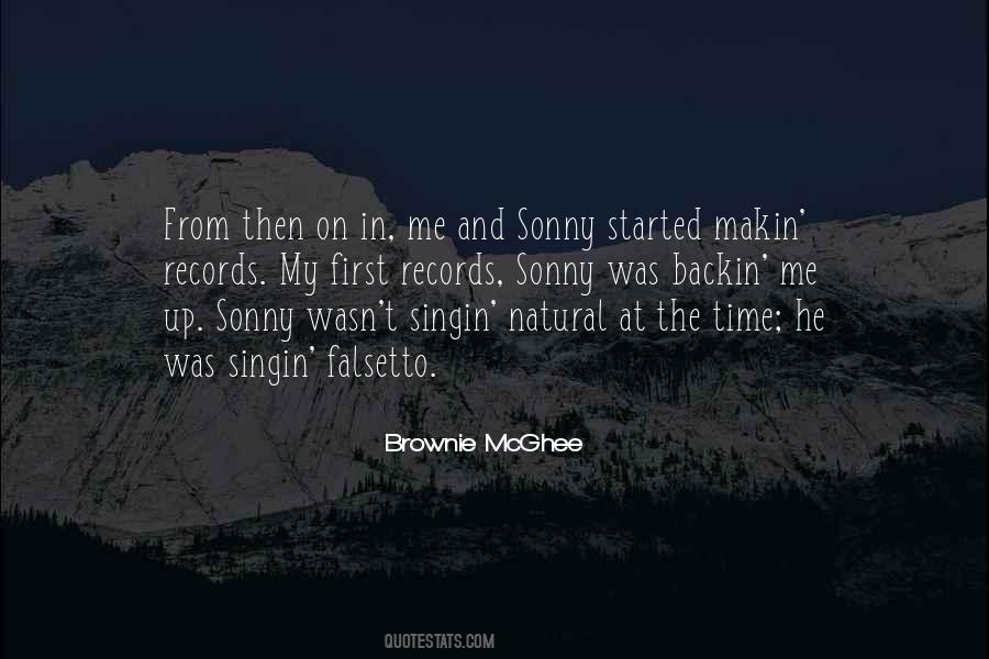 Brownie Mcghee Quotes #285961