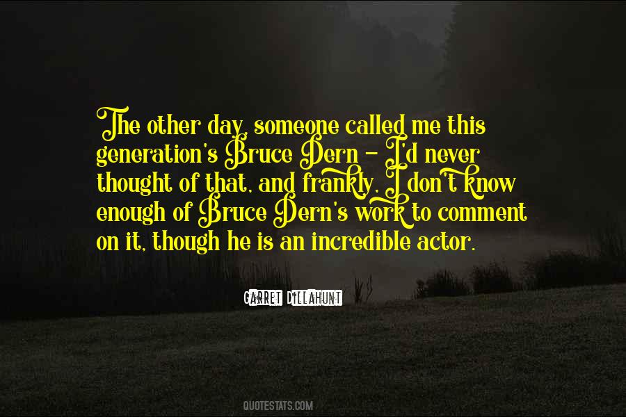 Bruce Dern Quotes #1160479