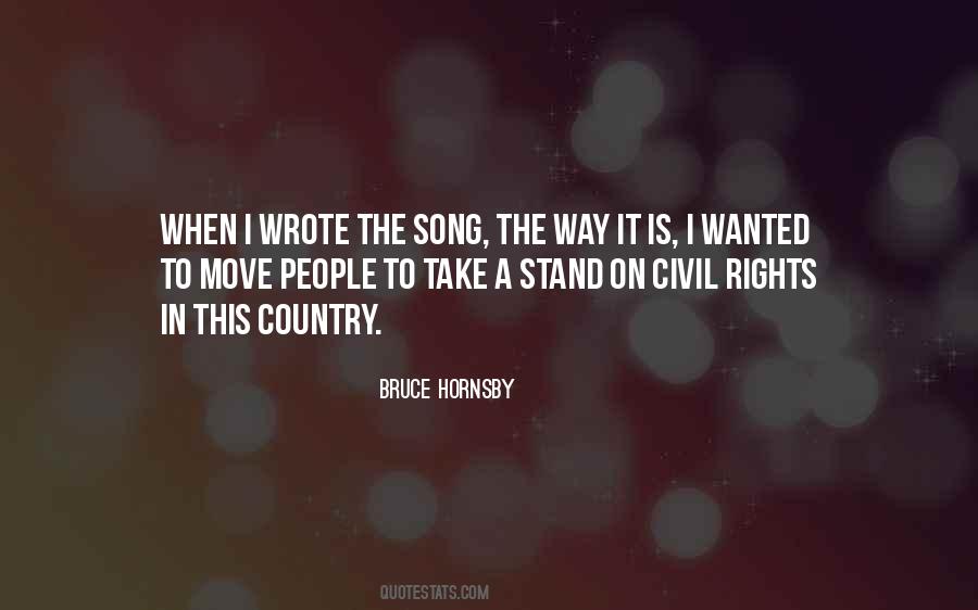 Bruce Hornsby Quotes #1455895