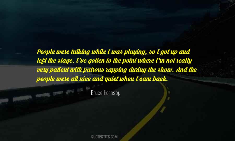 Bruce Hornsby Quotes #807066