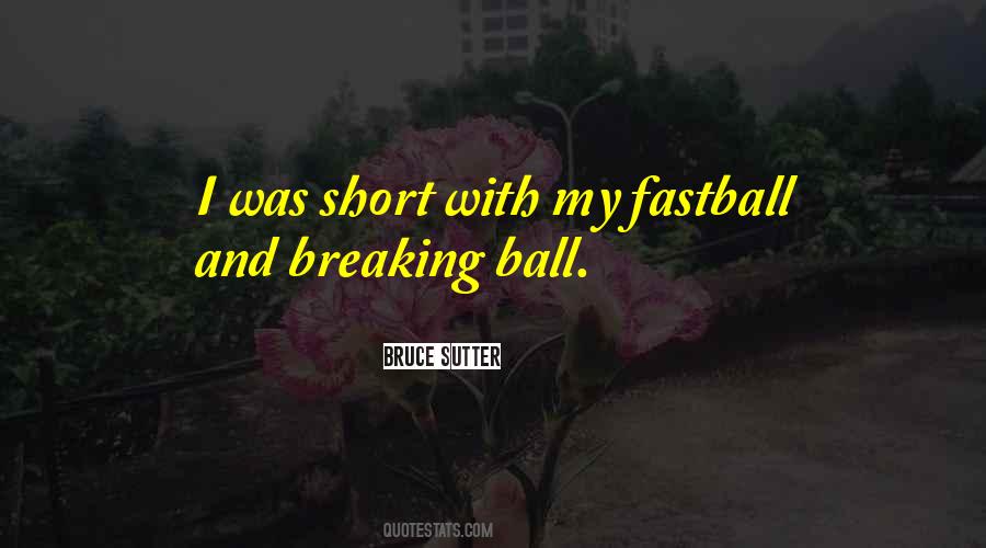 Bruce Sutter Quotes #1017178