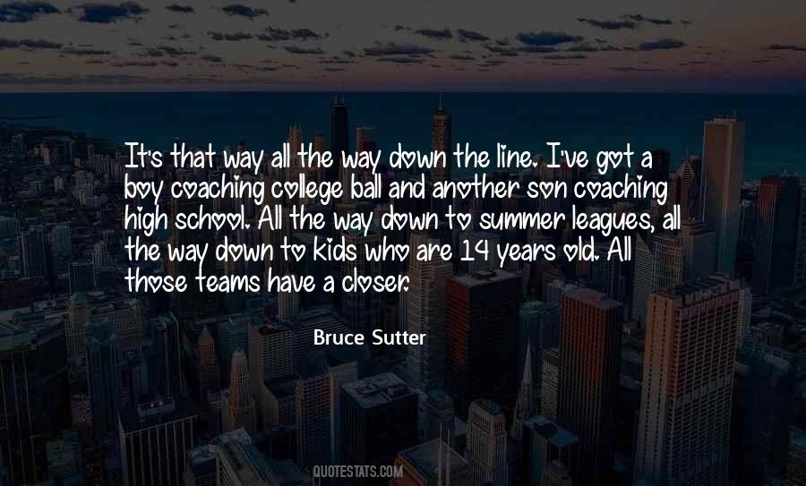 Bruce Sutter Quotes #264651