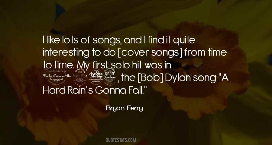 Bryan Ferry Quotes #505614