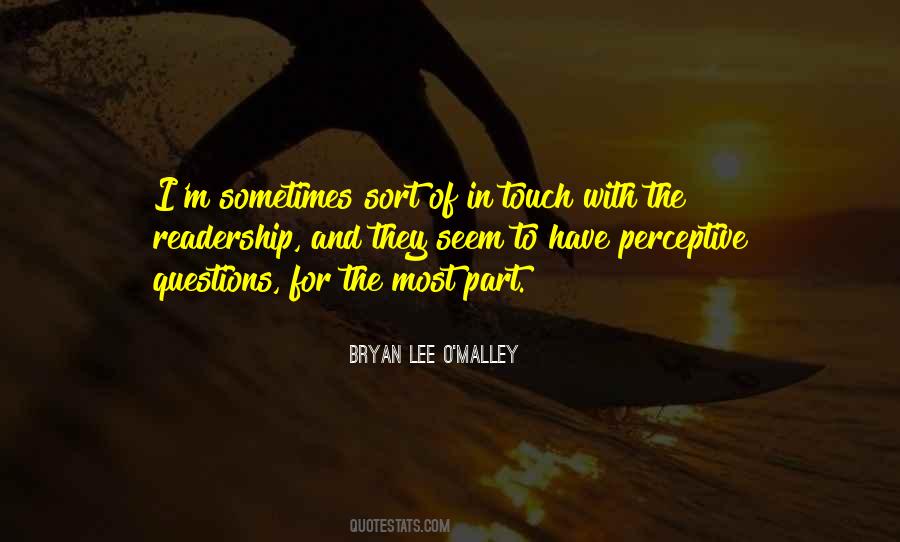Bryan Lee O'malley Quotes #1550844