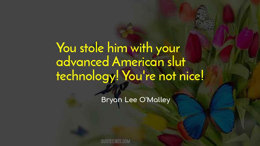 Bryan Lee O'malley Quotes #865710