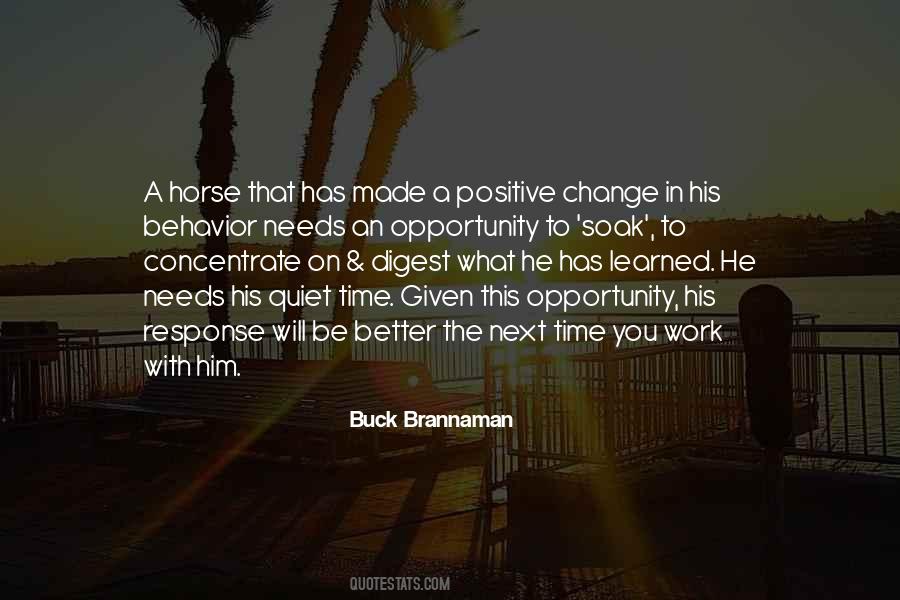Buck Brannaman Quotes #198342